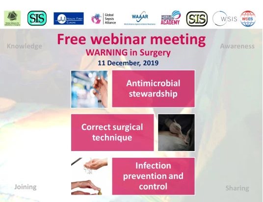 webinair warning in surgery